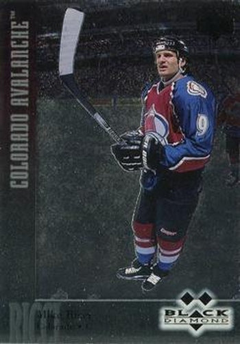 #109 Mike Ricci - Colorado Avalanche - 1996-97 Upper Deck Black Diamond Hockey
