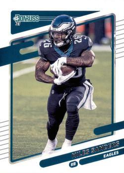 #109 Miles Sanders - Philadelphia Eagles - 2021 Donruss Football