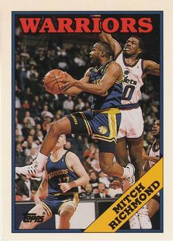 #109 Mitch Richmond - Golden State Warriors - 1992-93 Topps Archives Basketball