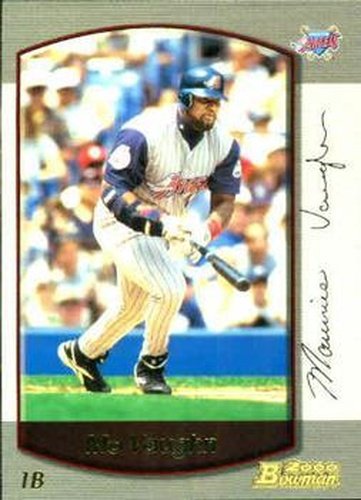 #109 Mo Vaughn - Anaheim Angels - 2000 Bowman Baseball