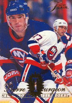 #109 Pierre Turgeon - New York Islanders - 1994-95 Flair Hockey