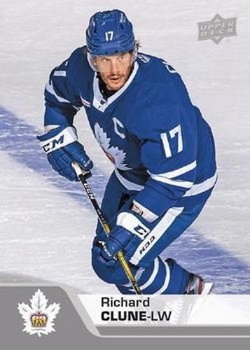 #109 Richard Clune - Toronto Marlies - 2020-21 Upper Deck AHL Hockey