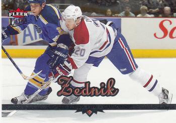 #109 Richard Zednik - Montreal Canadiens - 2005-06 Ultra Hockey