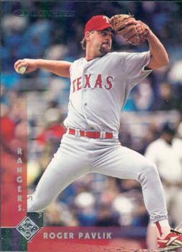 #109 Roger Pavlik - Texas Rangers - 1997 Donruss Baseball