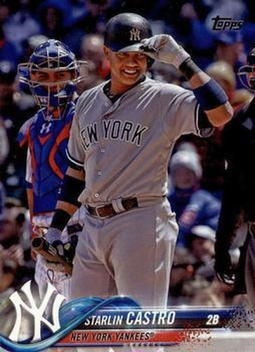 #109 Starlin Castro - New York Yankees - 2018 Topps Baseball