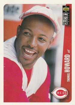 #109 Thomas Howard - Cincinnati Reds - 1996 Collector's Choice Baseball