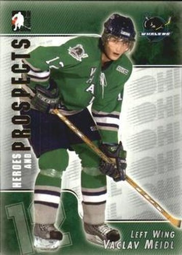 #109 Vaclav Meidl - Plymouth Whalers - 2004-05 In The Game Heroes and Prospects Hockey