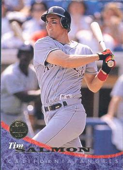 #109 Tim Salmon - California Angels - 1994 Leaf Baseball