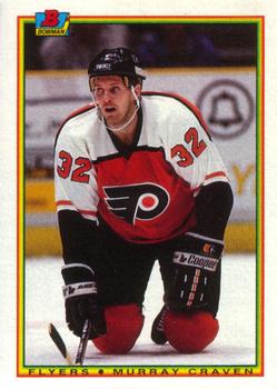 #109 Murray Craven - Philadelphia Flyers - 1990-91 Bowman Hockey