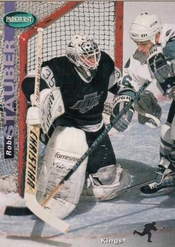 #109 Robb Stauber - Los Angeles Kings - 1994-95 Parkhurst Hockey