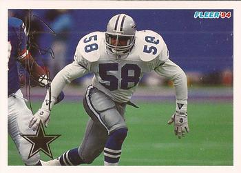 #109 Dixon Edwards - Dallas Cowboys - 1994 Fleer Football