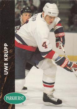 #109 Uwe Krupp - New York Islanders - 1991-92 Parkhurst Hockey