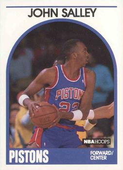 #109 John Salley - Detroit Pistons - 1989-90 Hoops Basketball