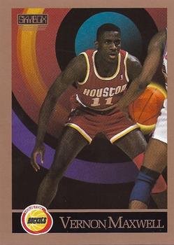 #109 Vernon Maxwell - Houston Rockets - 1990-91 SkyBox Basketball