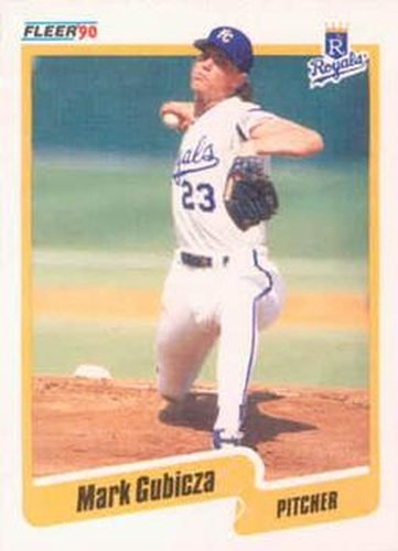 #109 Mark Gubicza - Kansas City Royals - 1990 Fleer USA Baseball