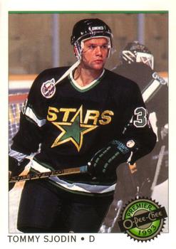 #109 Tommy Sjodin - Minnesota North Stars - 1992-93 O-Pee-Chee Premier Hockey