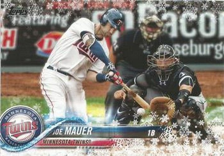 #HMW109 Joe Mauer - Minnesota Twins - 2018 Topps Holiday Baseball