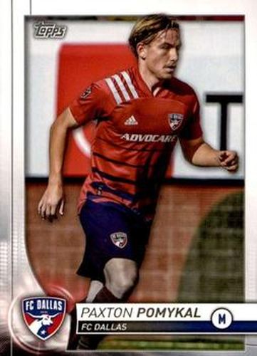 #109 Paxton Pomykal - FC Dallas - 2020 Topps MLS Soccer