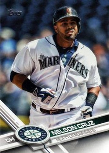 #109a Nelson Cruz - Seattle Mariners - 2017 Topps Baseball