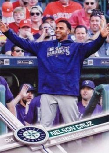 #109b Nelson Cruz - Seattle Mariners - 2017 Topps Baseball