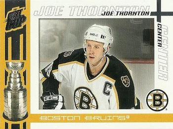 #10 Joe Thornton - Boston Bruins - 2003-04 Pacific Quest for the Cup Hockey