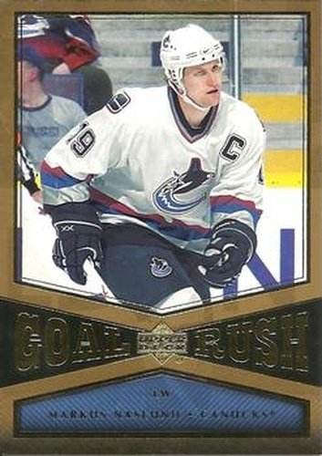 #GR10 Markus Naslund - Vancouver Canucks - 2005-06 Upper Deck Hockey - Goal Rush