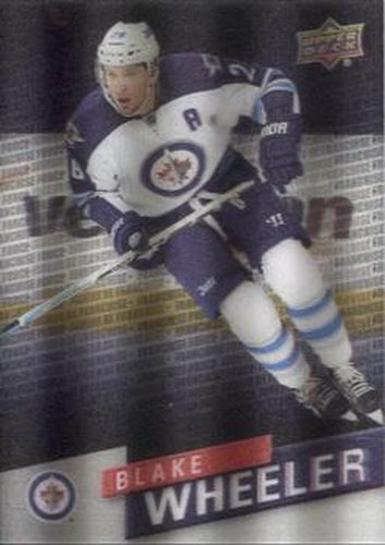 #FF-10 Blake Wheeler - Winnipeg Jets - 2015-16 Upper Deck Tim Hortons Hockey - Franchise Force