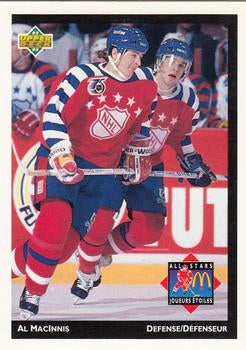 #McD-10 Al MacInnis - Calgary Flames - 1992-93 Upper Deck McDonald's All-Stars Hockey