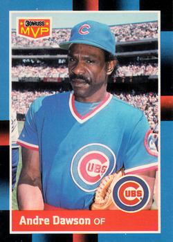 #BC-10 Andre Dawson - Chicago Cubs - 1988 Donruss Baseball - Bonus MVP's