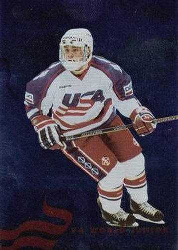 #10 Jason Karmanos - USA - 1993-94 Donruss Hockey - 1994 World Junior Championship USA