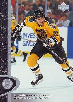 #10 Rick Tocchet - Boston Bruins - 1996-97 Upper Deck Hockey