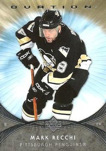 #10 Mark Recchi - Mark Recchi - 2007-08 Upper Deck Ovation Hockey
