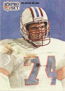 #410 Bruce Matthews - Houston Oilers - 1991 Pro Set Football