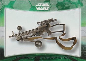 #10 Chewbacca's Bowcaster - 2015 Topps Star Wars The Force Awakens - Weapons