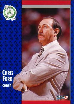 #10 Chris Ford - Boston Celtics - 1991-92 Fleer Basketball