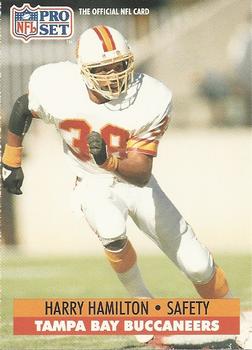#310 Harry Hamilton - Tampa Bay Buccaneers - 1991 Pro Set Football
