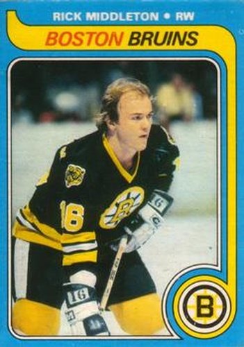 #10 Rick Middleton - Boston Bruins - 1979-80 O-Pee-Chee Hockey