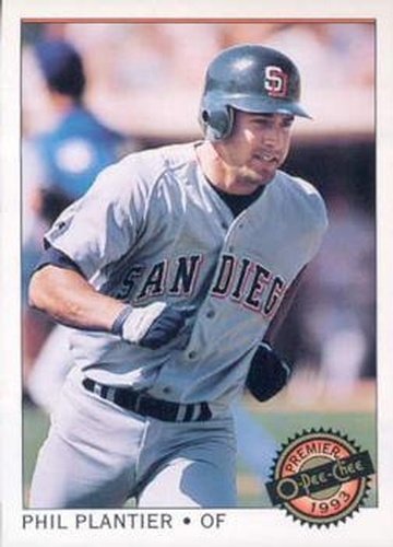 #10 Phil Plantier - San Diego Padres - 1993 O-Pee-Chee Premier Baseball