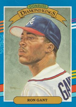 #10 Ron Gant - Atlanta Braves - 1991 Donruss Baseball