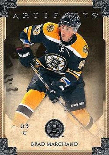 #10 Brad Marchand - Boston Bruins - 2013-14 Upper Deck Artifacts Hockey