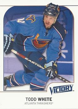 #10 Todd White - Atlanta Thrashers - 2009-10 Upper Deck Victory Hockey