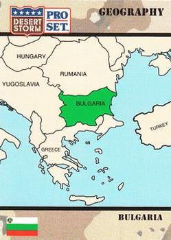 #10 People's Republic of Bulgaria - 1991 Pro Set Desert Storm