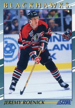 #10 Jeremy Roenick - Chicago Blackhawks - 1992-93 Score Young Superstars Hockey