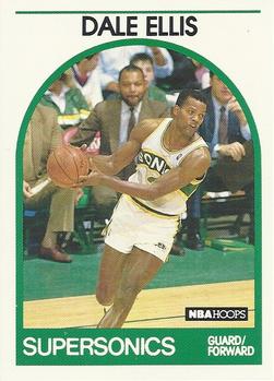 #10 Dale Ellis - Seattle SuperSonics - 1989-90 Hoops Basketball