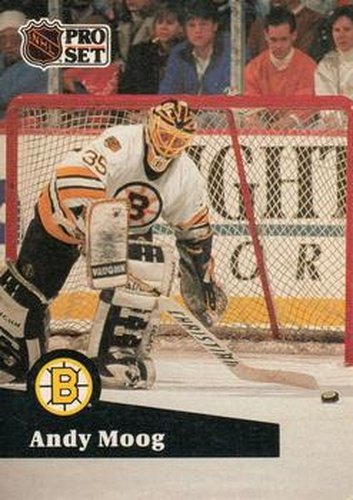 #10 Andy Moog - 1991-92 Pro Set Hockey