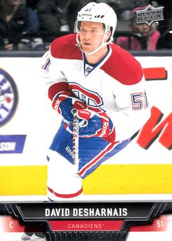 #10 David Desharnais - Montreal Canadiens - 2013-14 Upper Deck Hockey