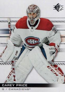 #10 Carey Price - Montreal Canadiens - 2019-20 SP Hockey