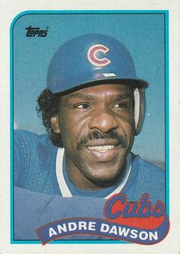 #10 Andre Dawson - Chicago Cubs - 1989 Topps Baseball