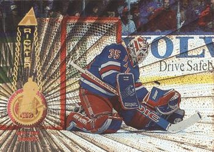 #10 Mike Richter - New York Rangers - 1994-95 Pinnacle Hockey - Rink Collection