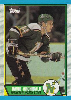 #10 Dave Archibald - Minnesota North Stars - 1989-90 Topps Hockey